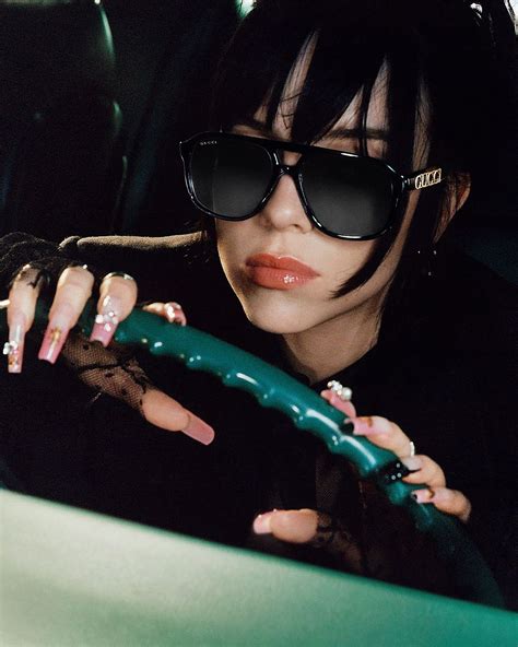 billie faiers gucci sunglasses|Billie Eilish debuts as the face of the new Gucci .